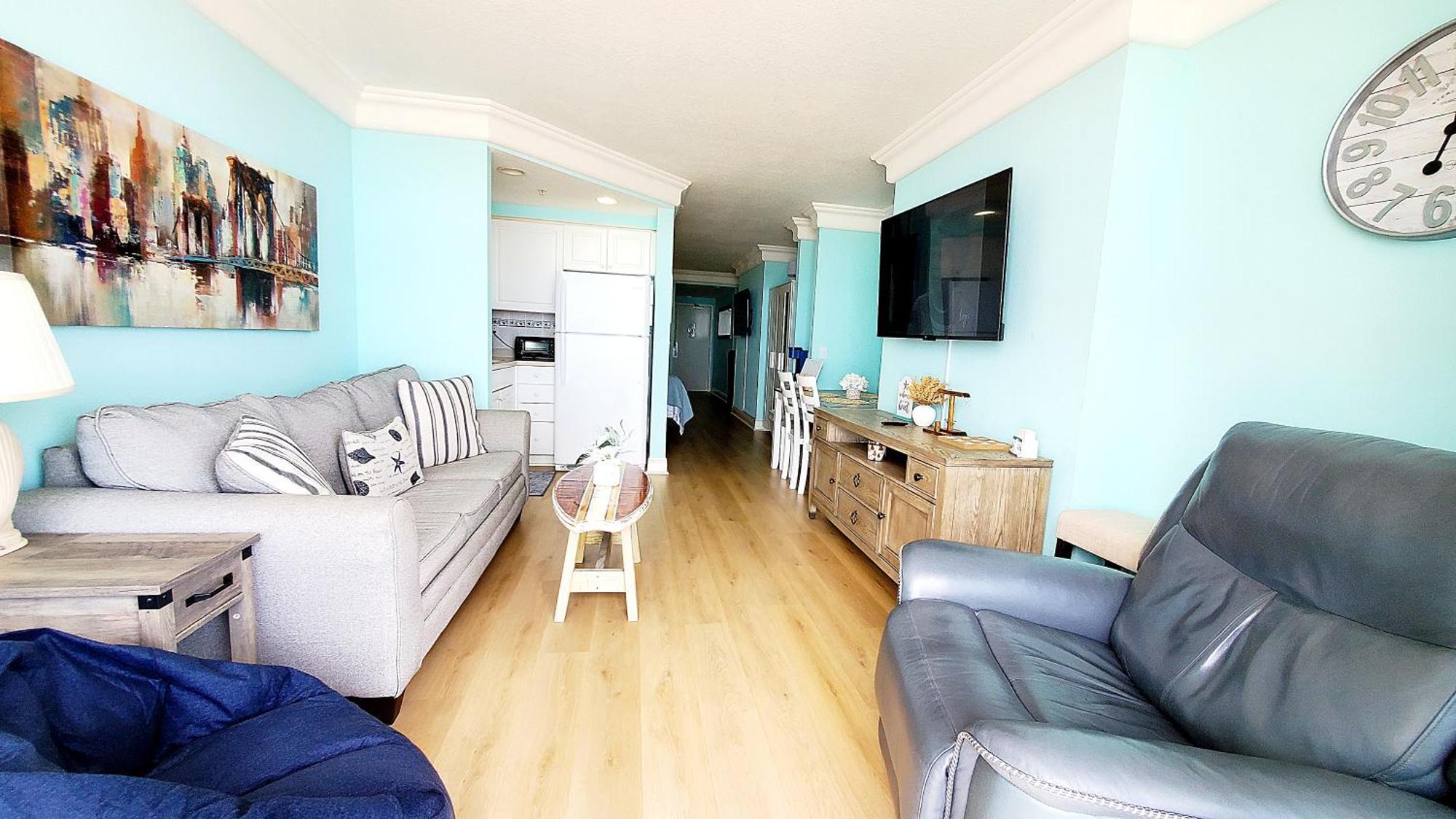 Sunkissed-Modern Oceanfront Condo Дейтона-Бич Экстерьер фото